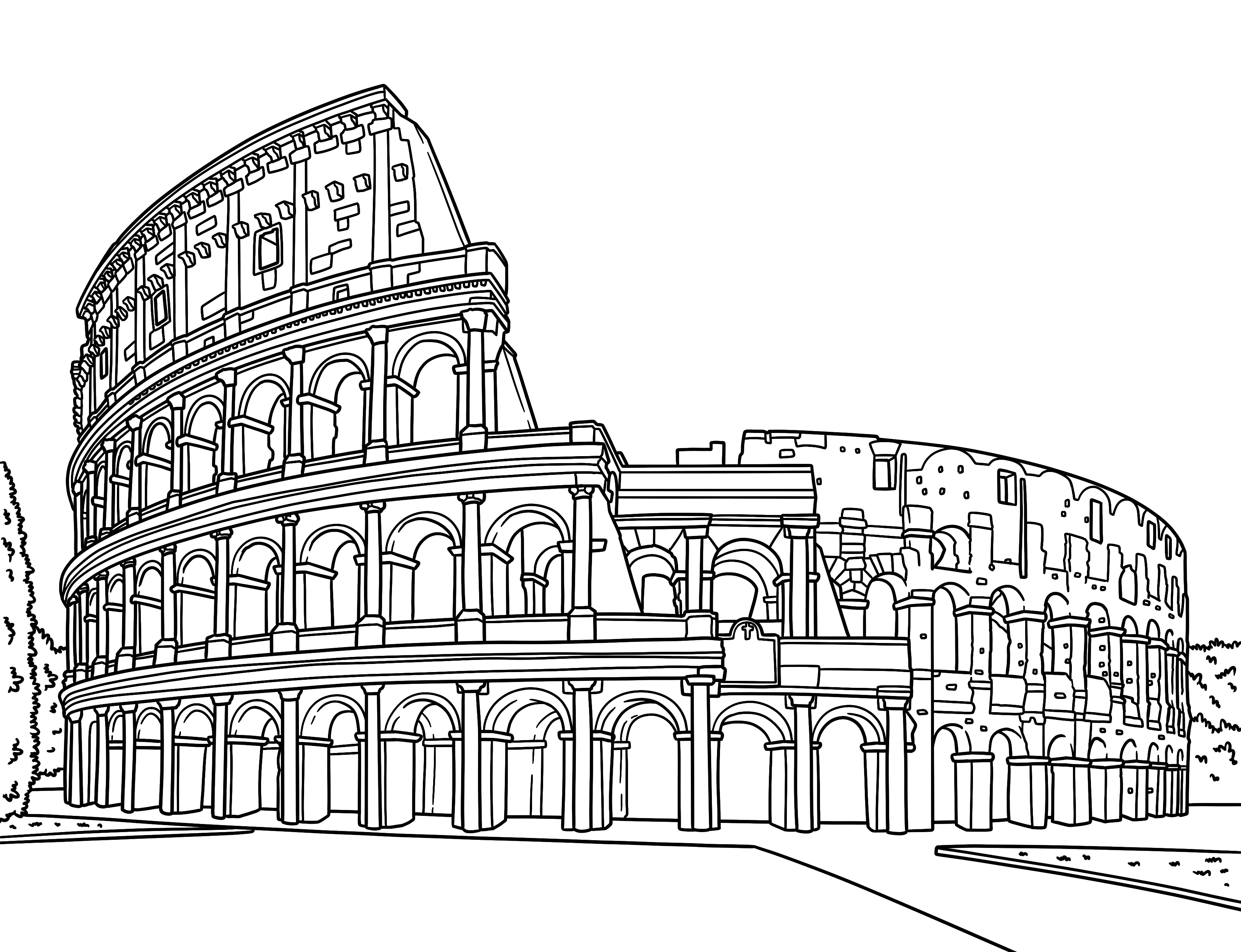 World Colouring Book (A4)