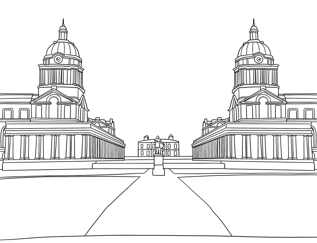 Greenwich Colouring Book (A4)