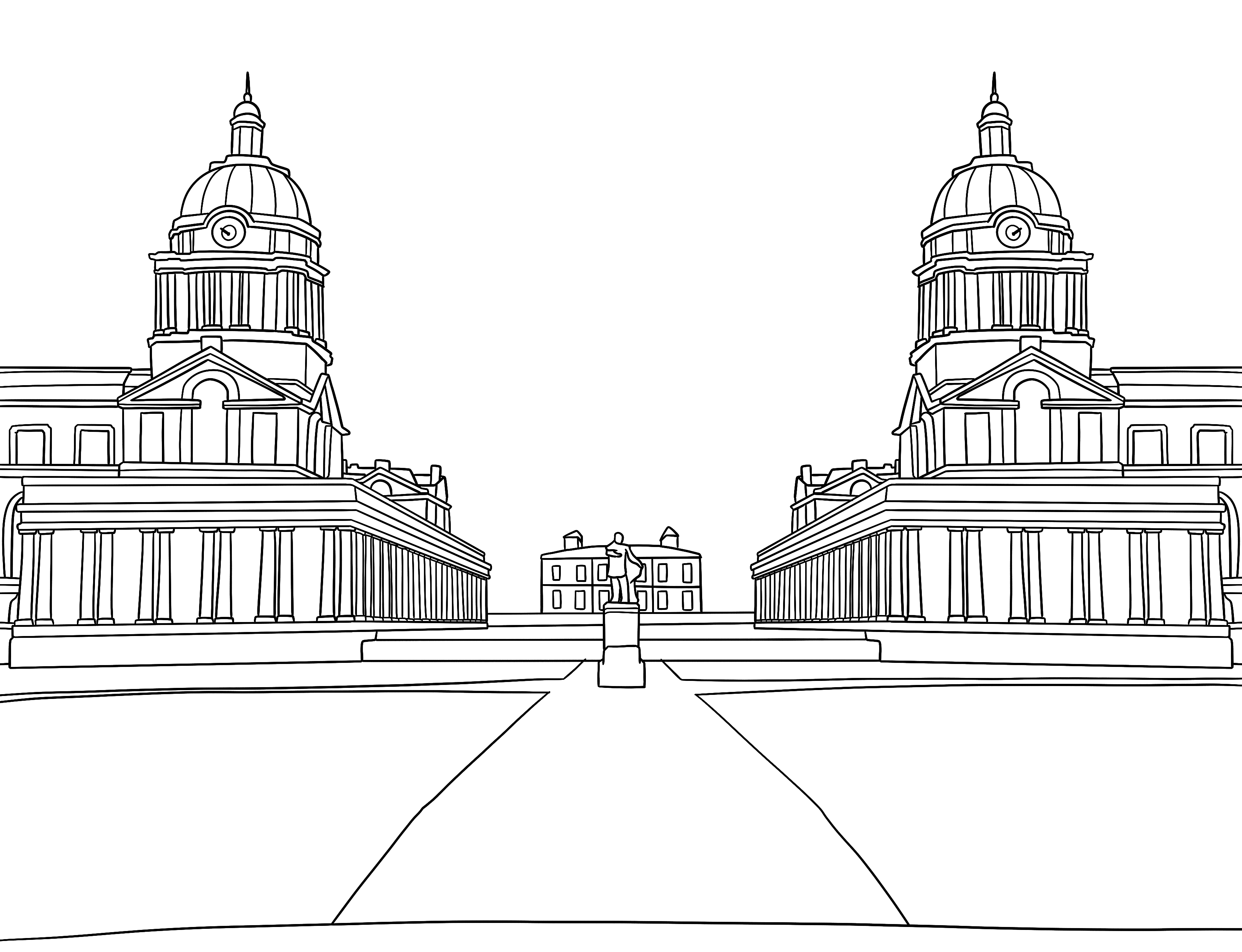 Greenwich Colouring Book (A4)
