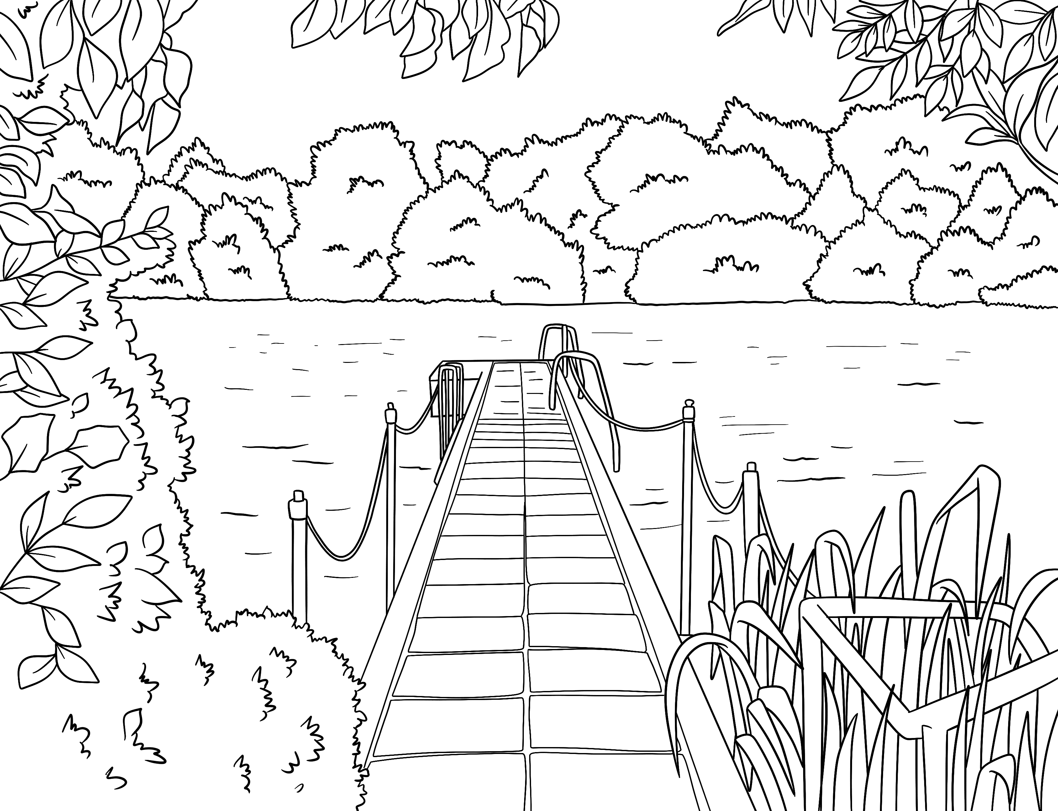 Hampstead Colouring Book (A4)