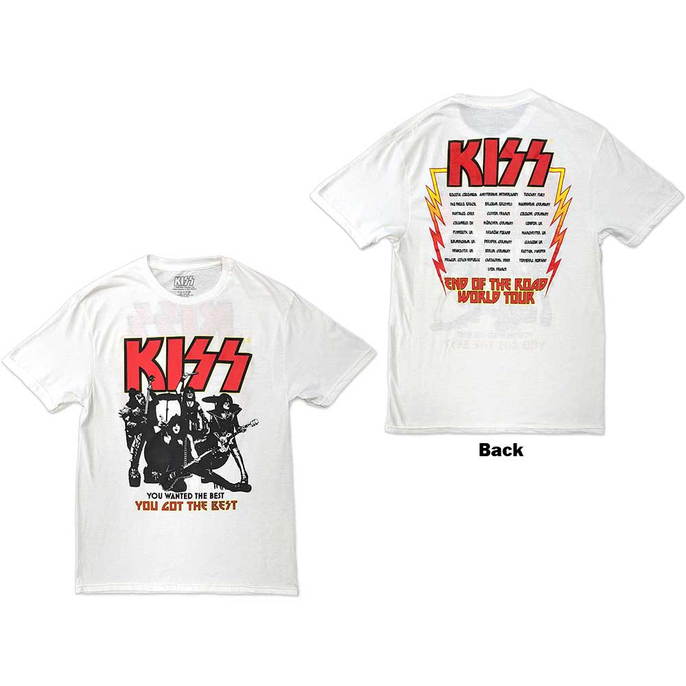 KISS - tshirt - Unisex - T-Shirts - Medium - Short Sleeves - End Of Th
