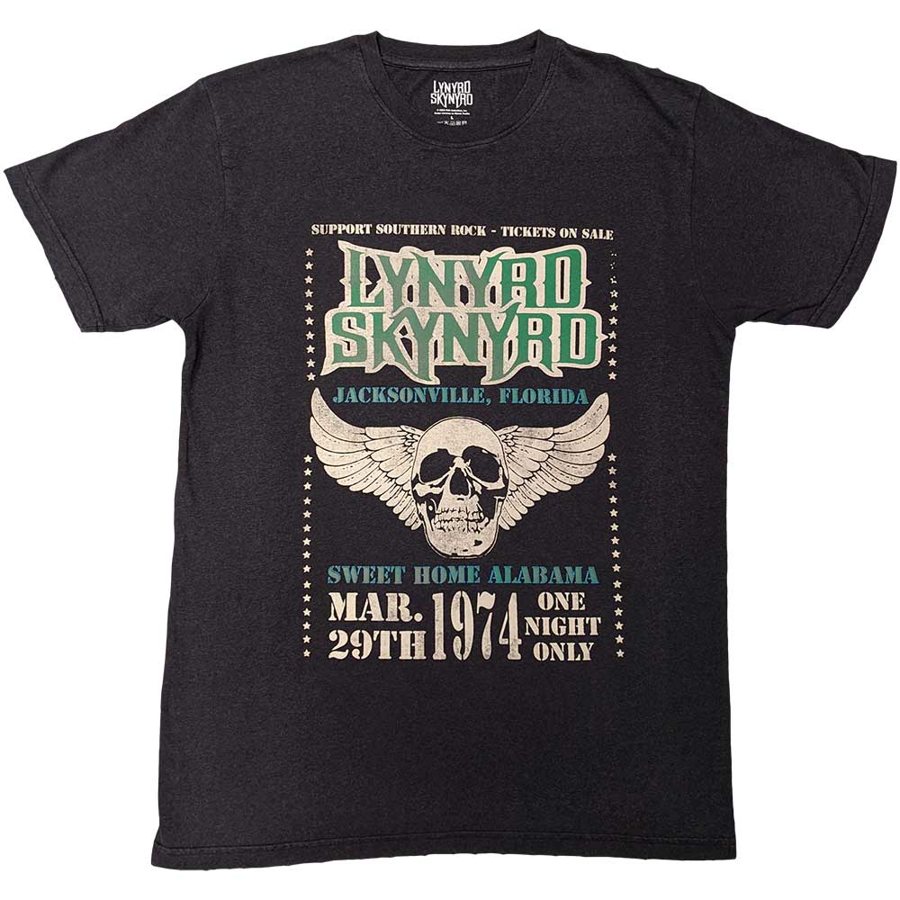 Lynyrd Skynyrd - tshirt - Unisex - X-Large - Short Sleeves - Winged Sk