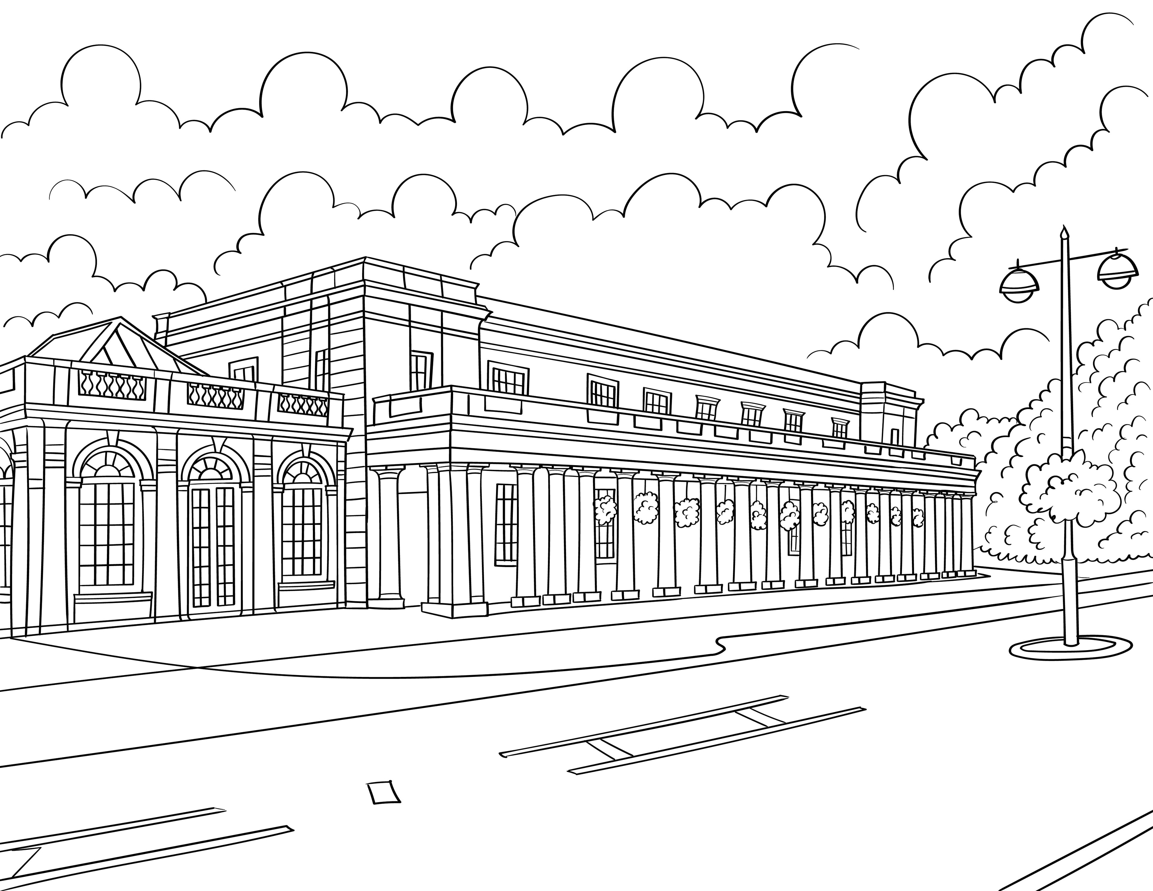 Leamington Spa Colouring Book (A4)