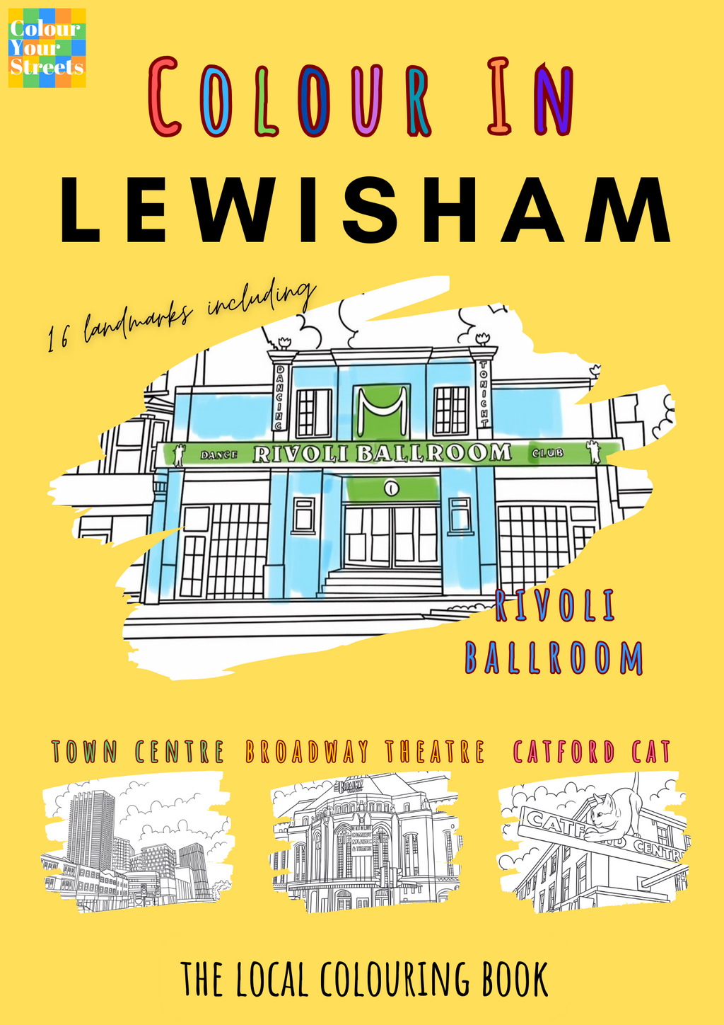 Lewisham Colouring Book (A4)
