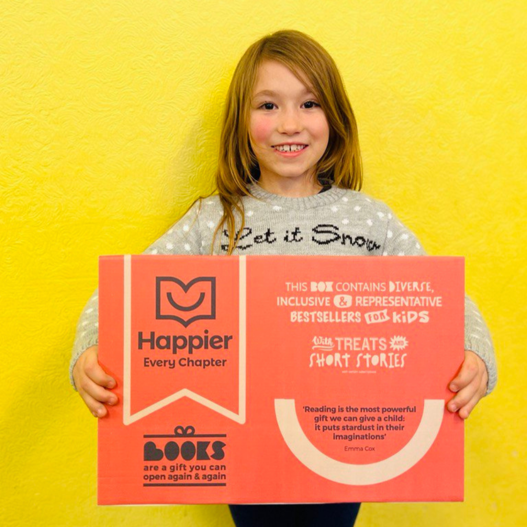 Little Literates Book Box Gift for Kids 4 - 7 years old | Christmas Gifts | Birthday Gifts | Hug in a Box for Children | Bookworm Gifts