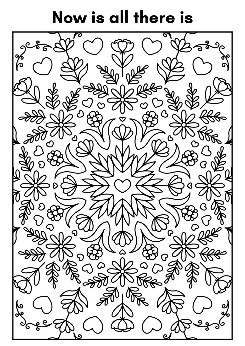 Mindful Colouring Book (A4)