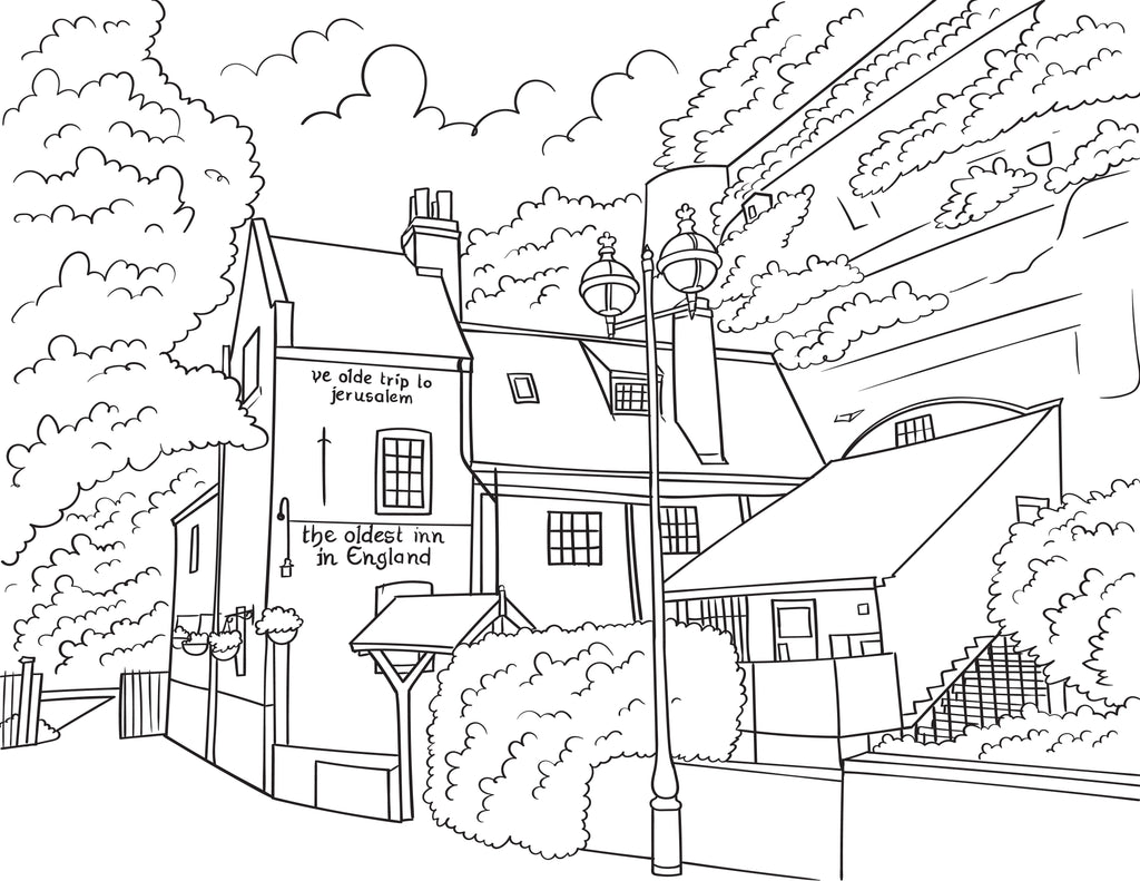 Nottingham Colouring Book (A4)