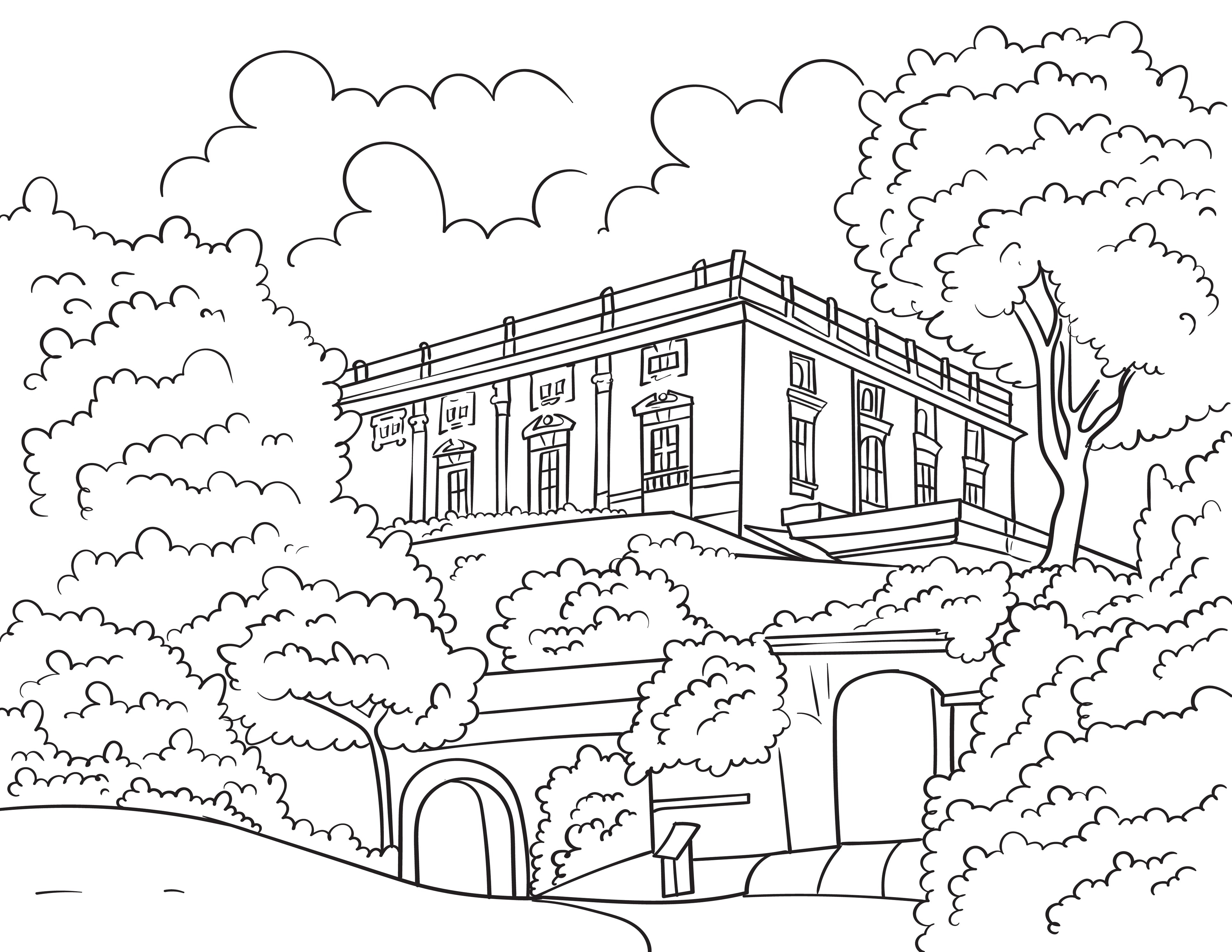 Nottingham Colouring Book (A4)