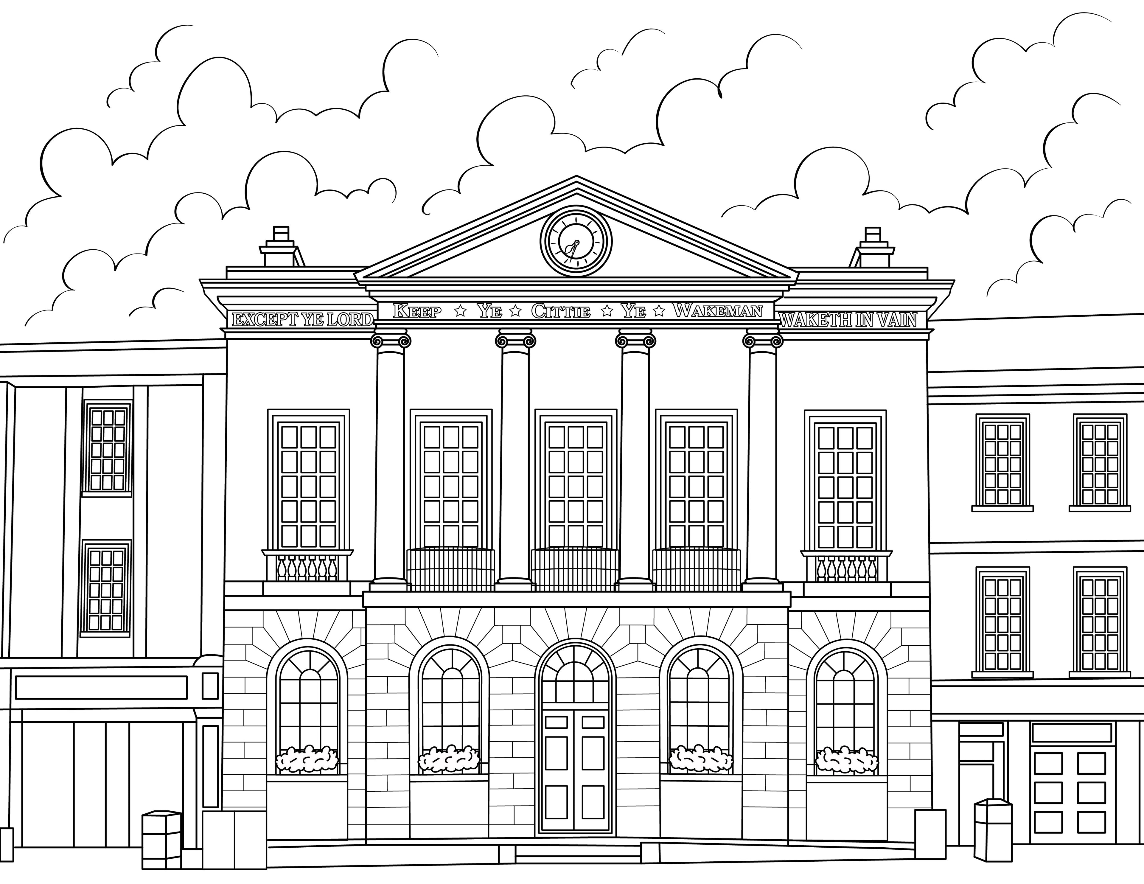 Ripon Colouring Book (A4)