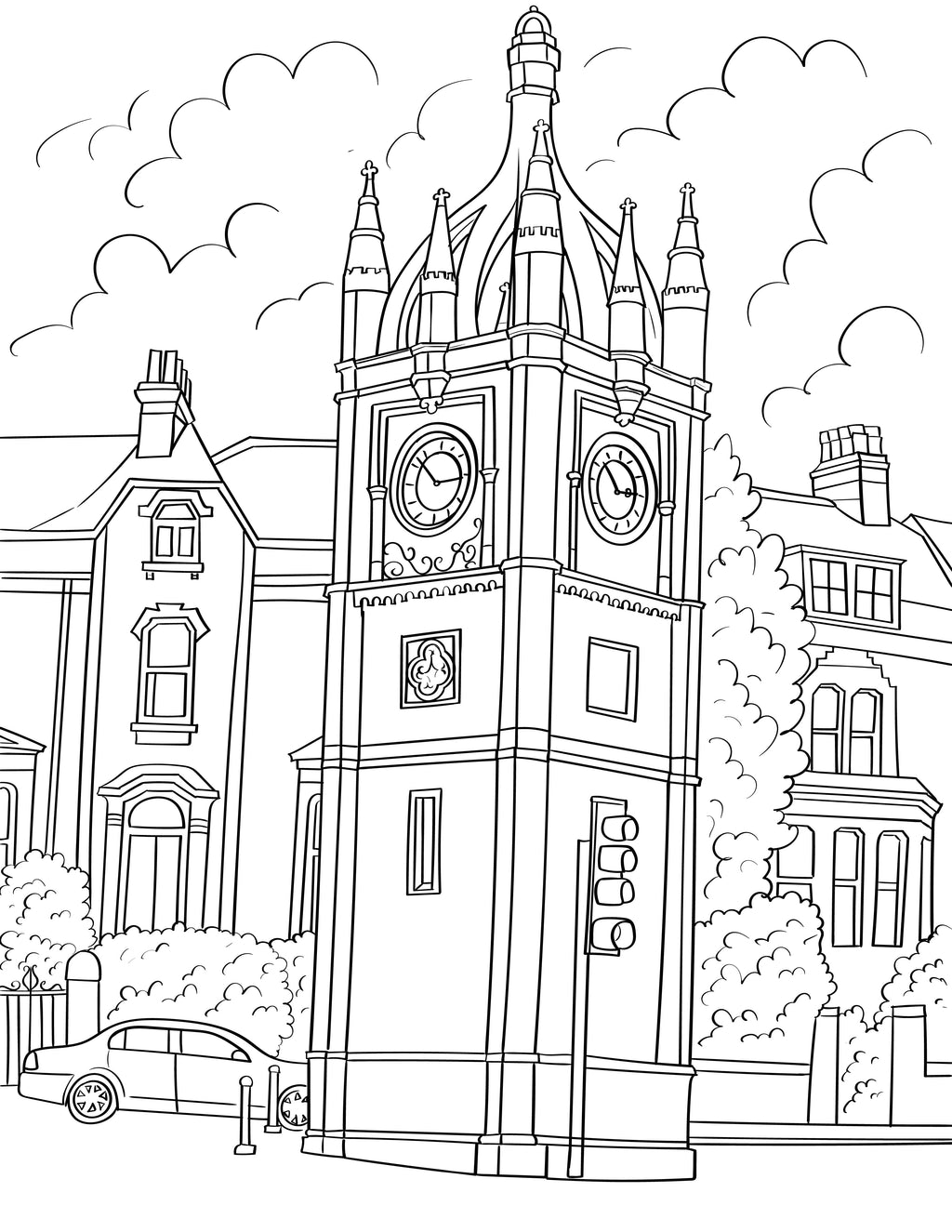 Ripon Colouring Book (A4)