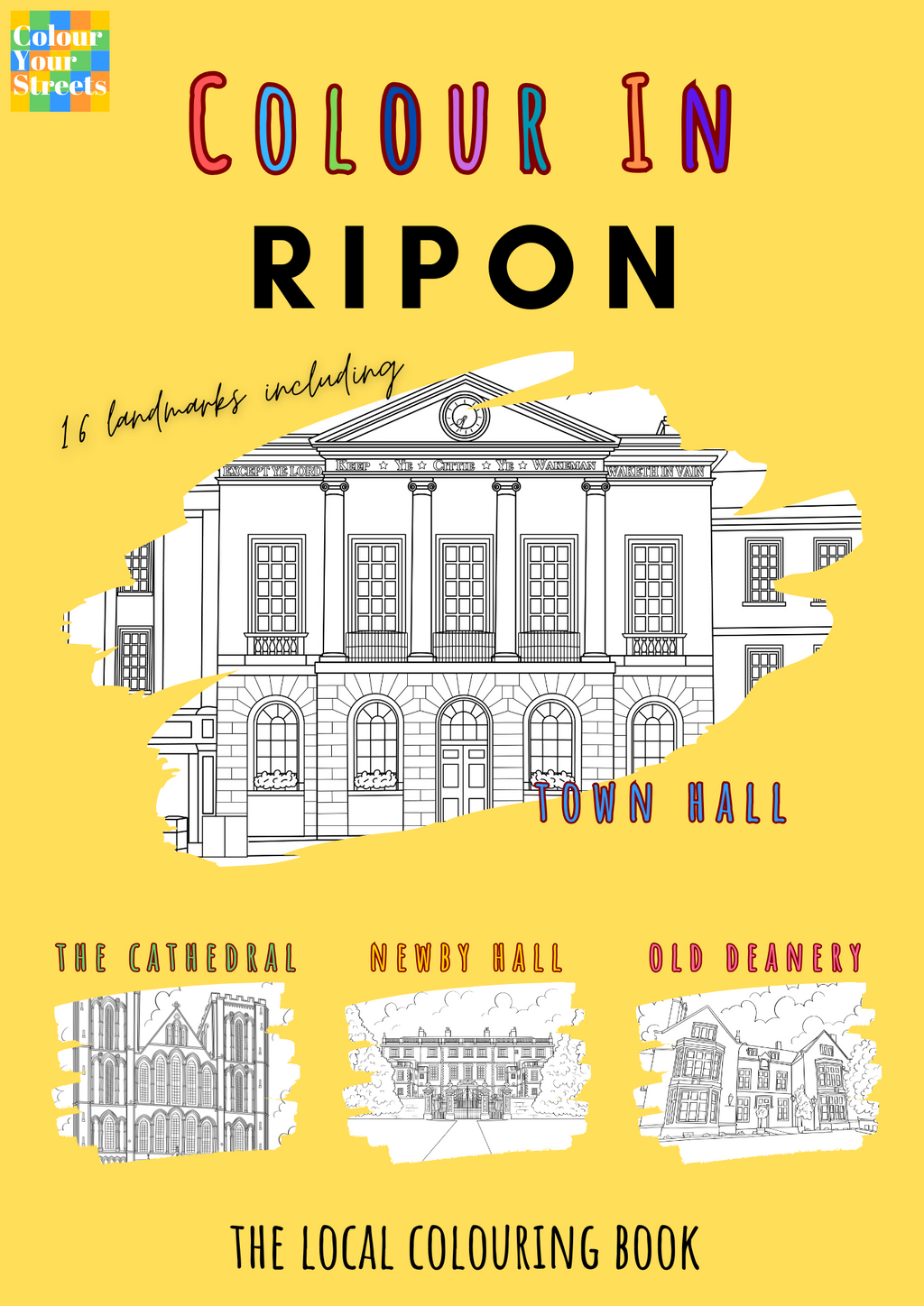Ripon Colouring Book (A4)