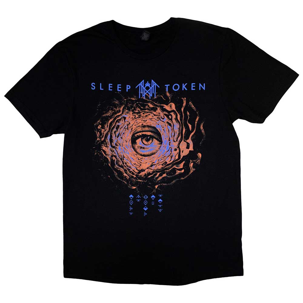 Sleep Token - tshirt - Unisex - Small - Short Sleeves - Vortex Eye