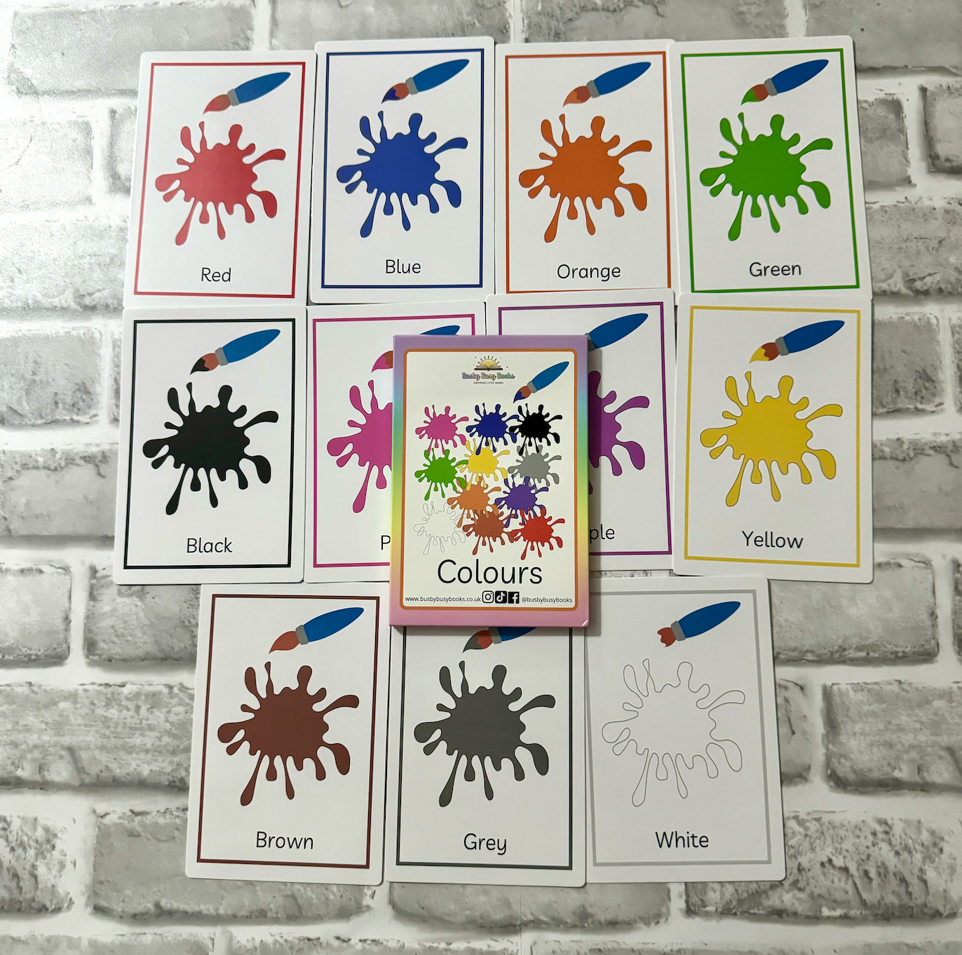 Flashcards - Colours