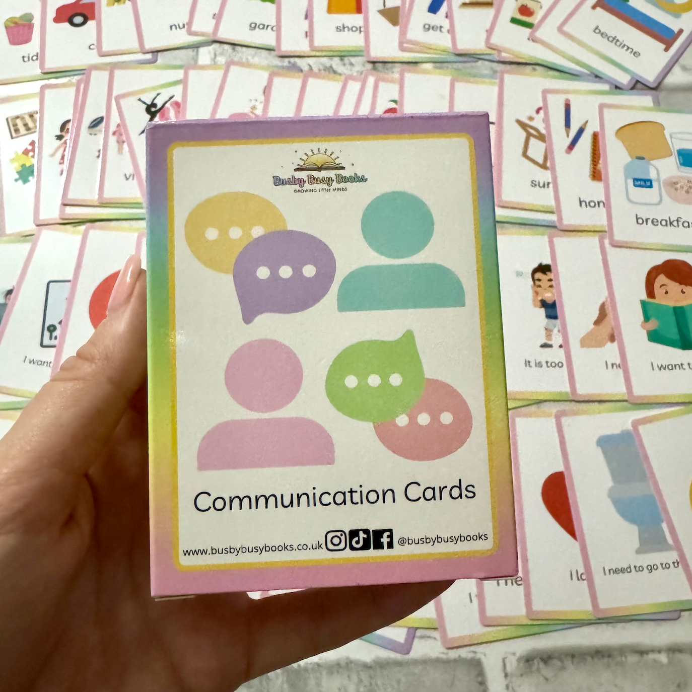 Now, Then & Next / Now & Next Stand & Flashcard Set