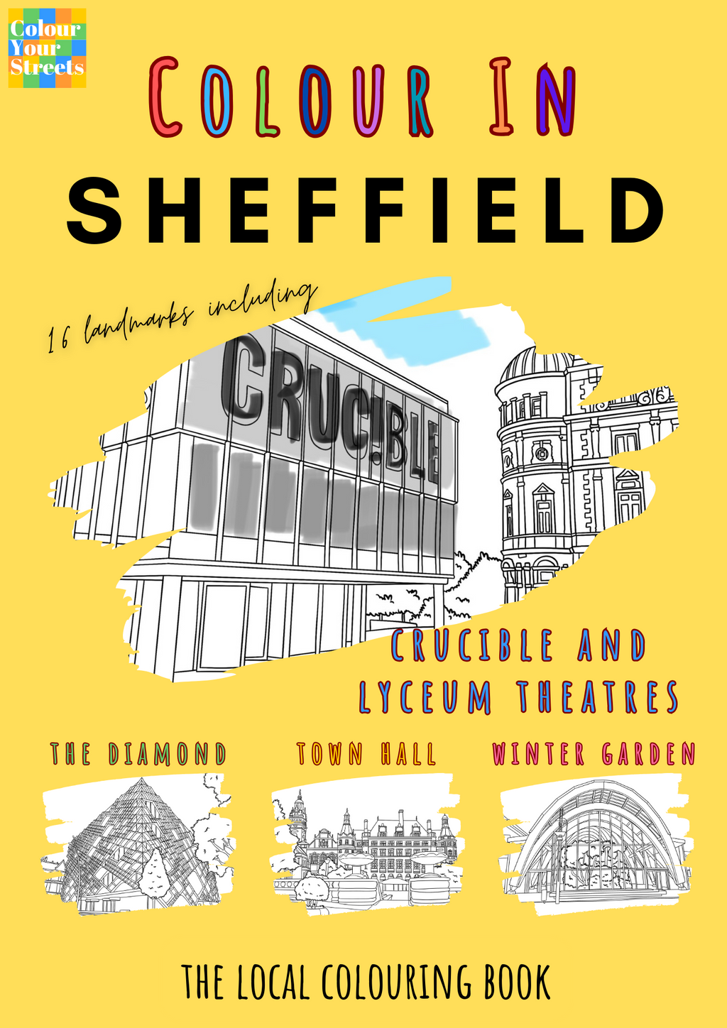 Sheffield Colouring Book (A4)