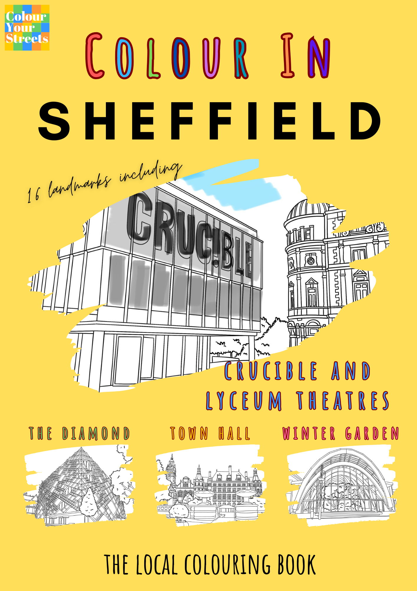 Sheffield Colouring Book (A4)