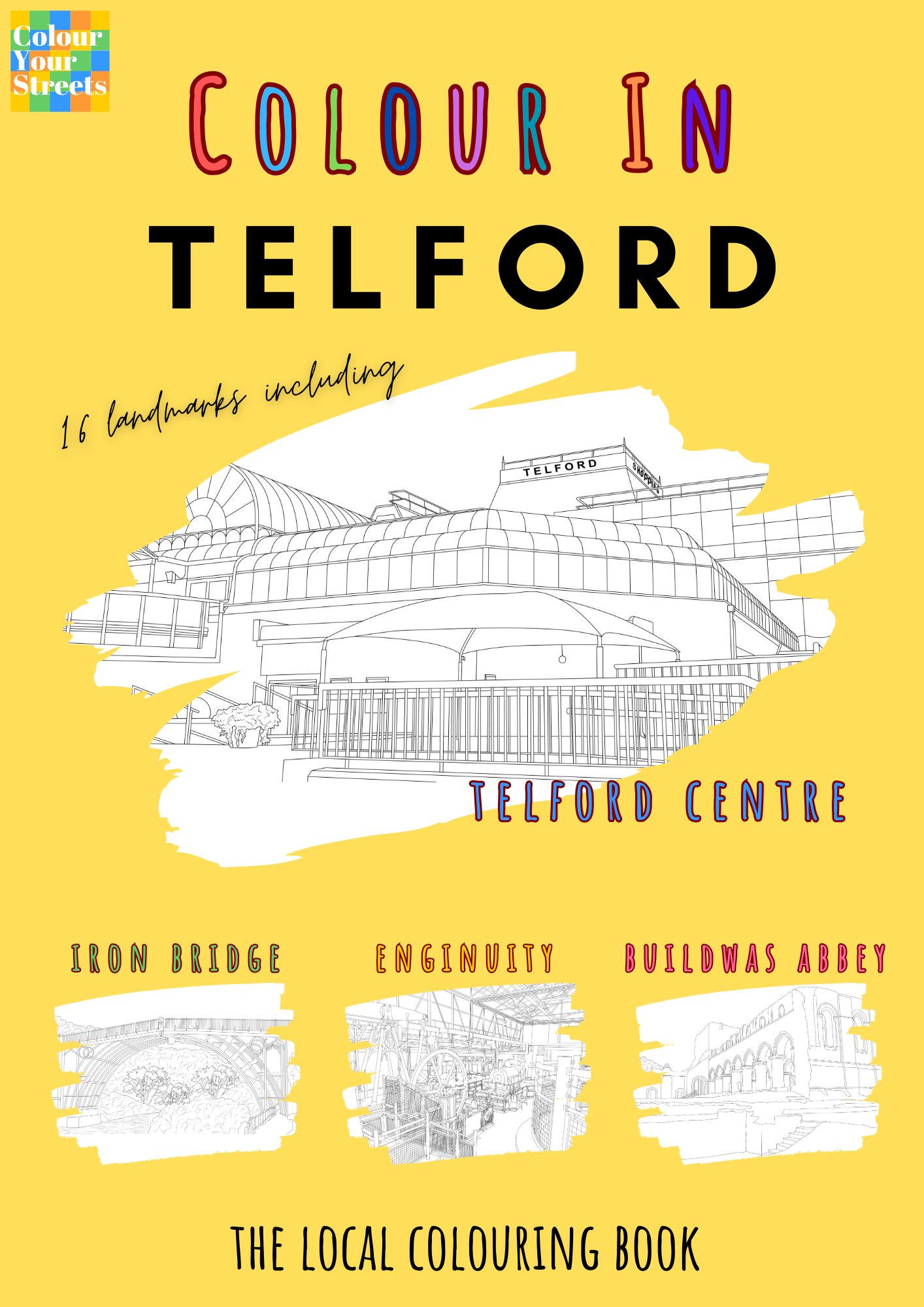 Telford Colouring Book (A4)