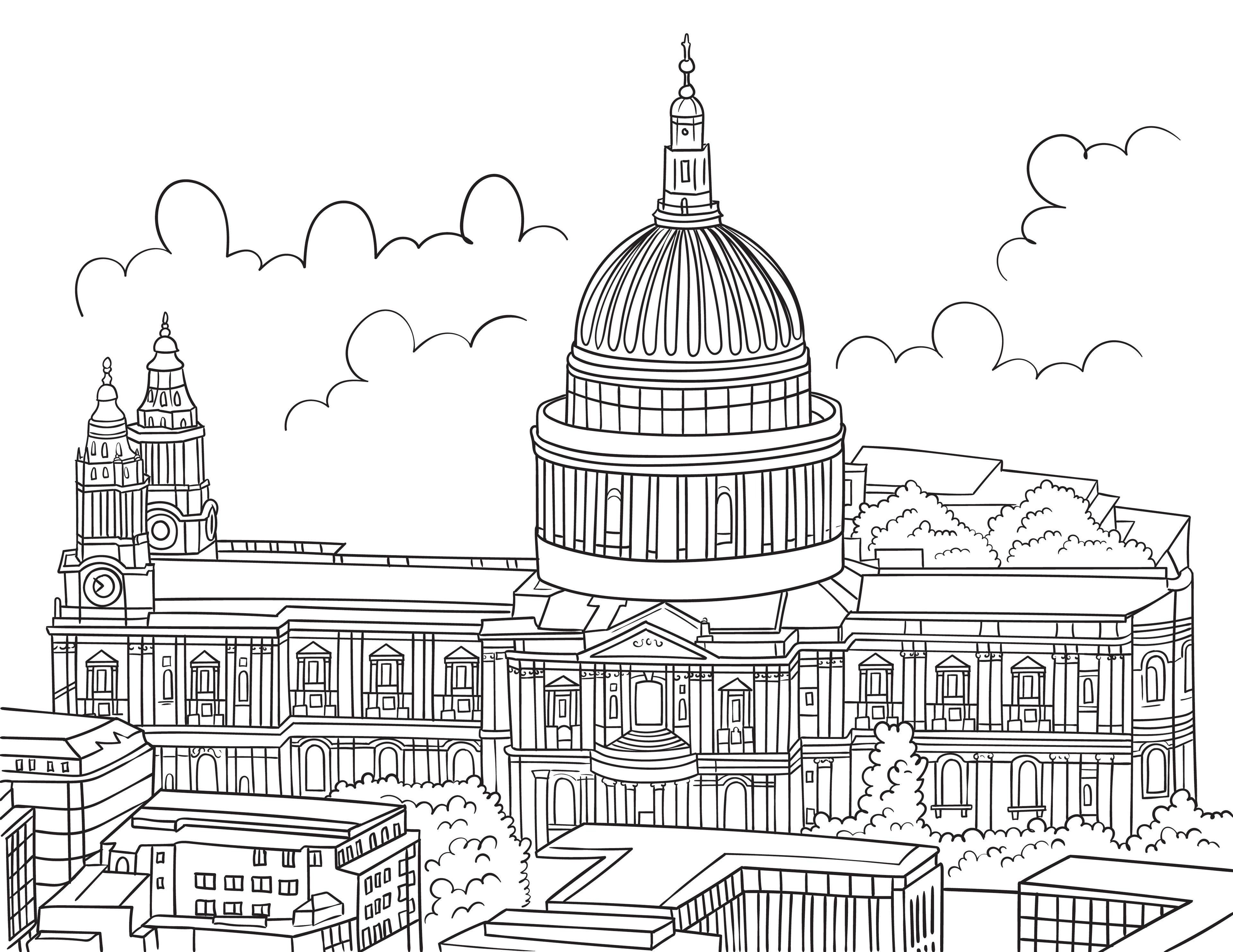 City of London Colouring Book (A4)