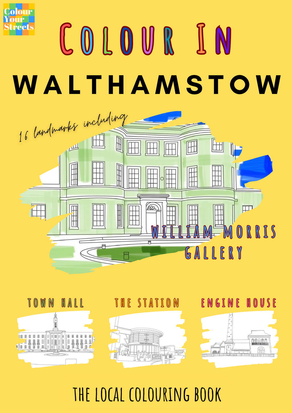 Walthamstow Colouring Book (A4)