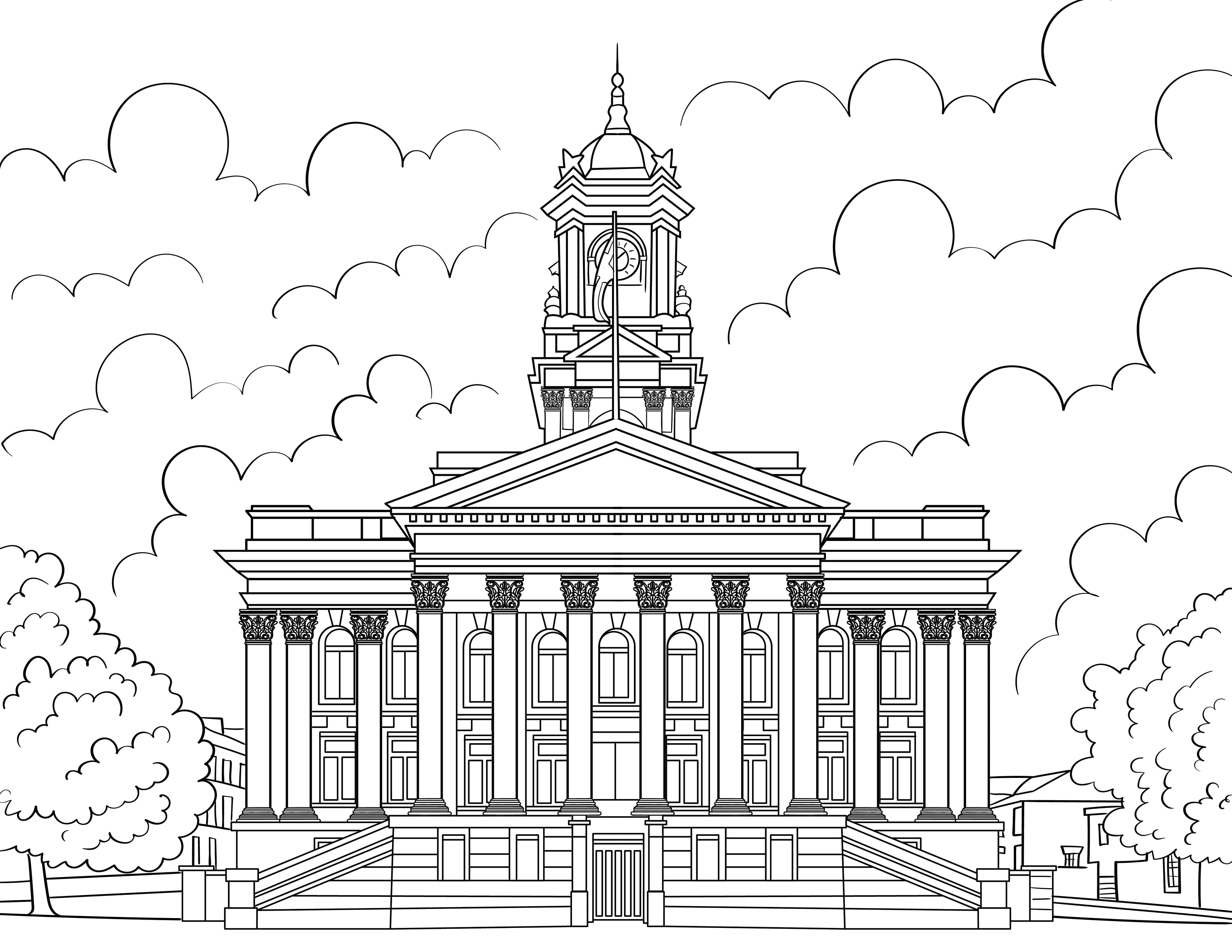 Wirral Colouring Book (A4)