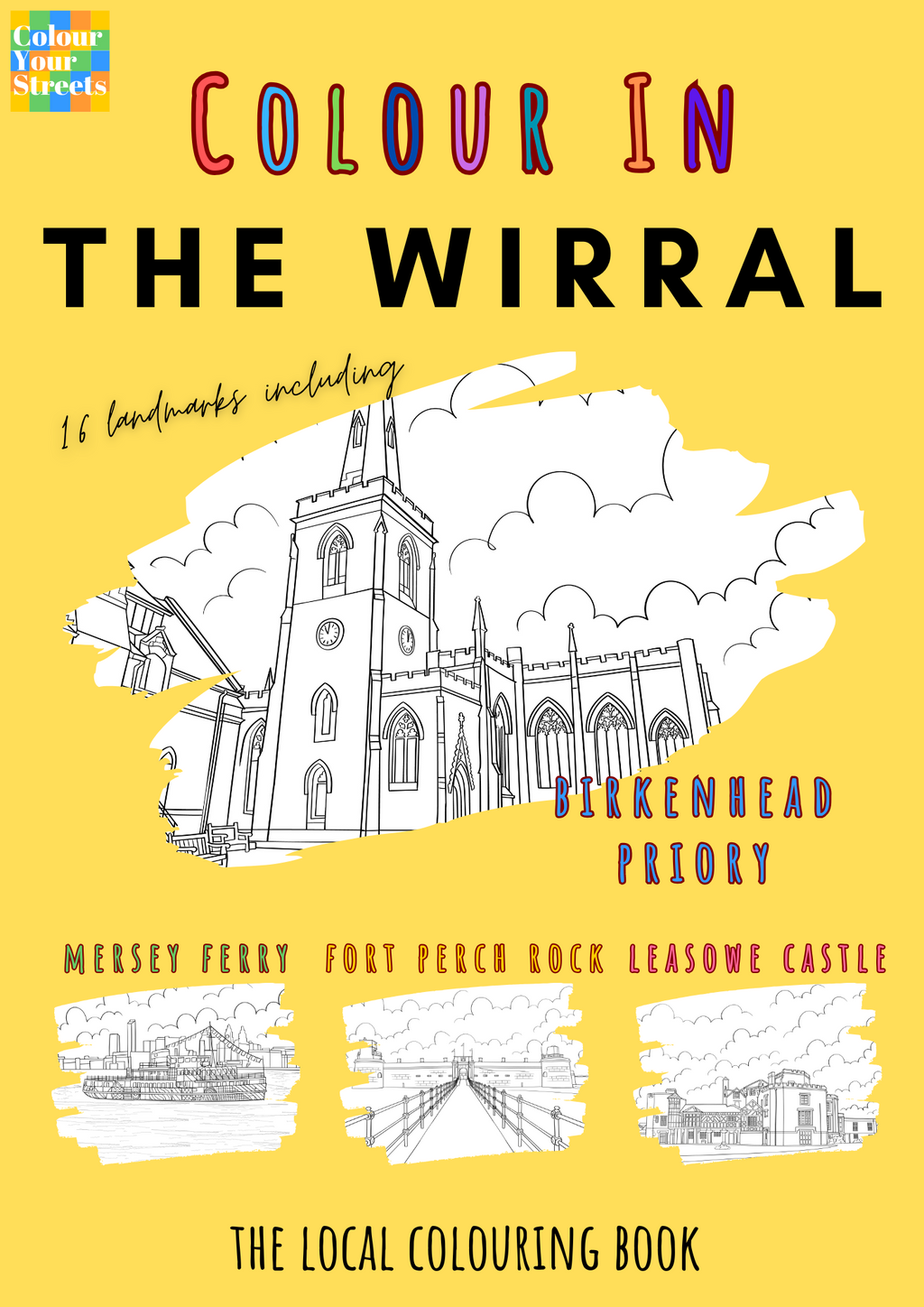 Wirral Colouring Book (A4)