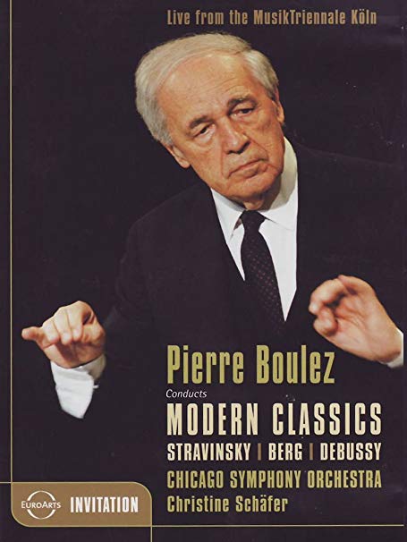 BOULEZ PIERRE - NTSC 0 - CONDUCTS MODERN CLASS - New DVD