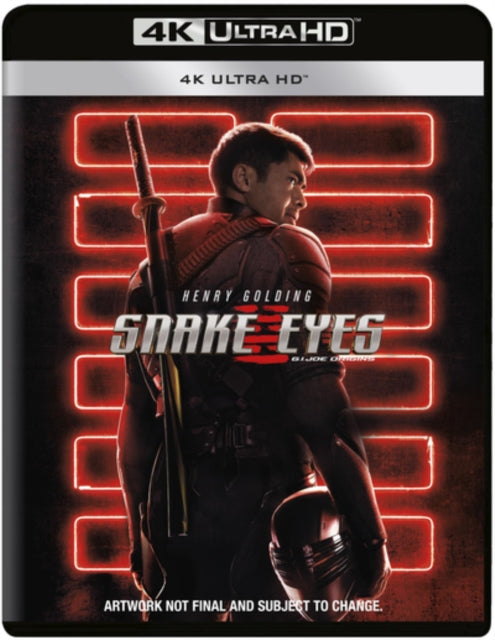 GI Joe (2020) Snake Eyes - New Blu-ray 4K