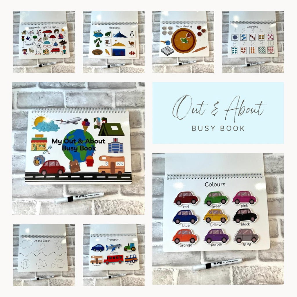 Out & About Busy Book (Age 1-8 years)